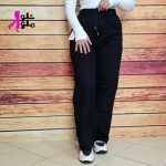 شلوار کتان کاغذی زنانه