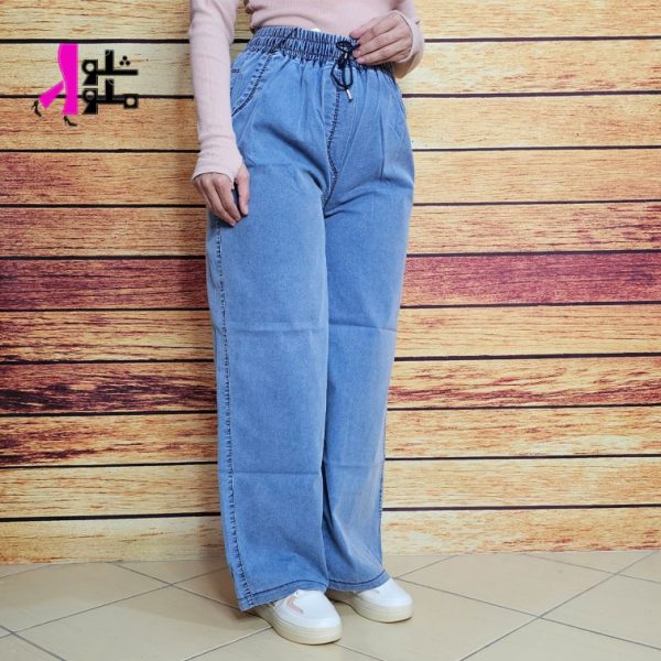 شلوار جین کاغذی زنانه