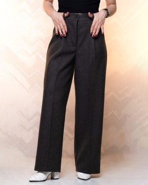 شلوار نیم بگ فوتر رنگ مشکی