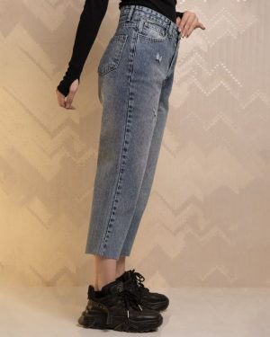 شلوار واید استریت کوتاه