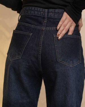 شلوار واید استریت کوتاه جین